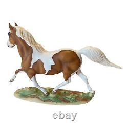 Rare 1988 Franklin Mint Misty Horse Figurine Statue By Pamela Du Boulay