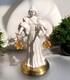 Rare 1989 The Tambourine Dance Franklin Mint Statue Bisque Porcelain Figurine