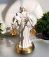 Rare 1989 The Tambourine Dance Franklin Mint Statue Bisque Porcelain Figurine