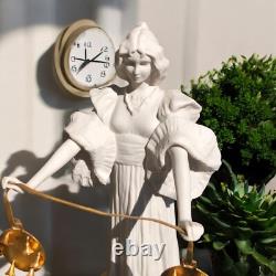 Rare 1989 The Tambourine Dance Franklin Mint Statue Bisque Porcelain Figurine