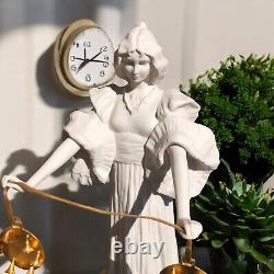 Rare 1989 The Tambourine Dance Franklin Mint Statue Bisque Porcelain Figurine