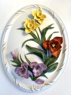 Rare Franklin MintALL FOUR SEASONS Floral Porcelain Plates Maureen Jensen 1982