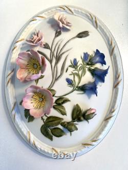 Rare Franklin MintALL FOUR SEASONS Floral Porcelain Plates Maureen Jensen 1982