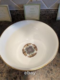 Rare Franklin Mint Game Bird Bowls By Basil Ede