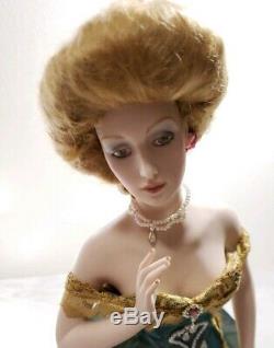 Rare Franklin Mint Gibson Girl Anniversary Ballroom Porcelain Collectors Doll