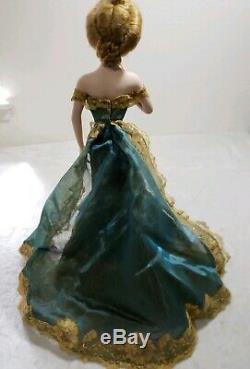 Rare Franklin Mint Gibson Girl Anniversary Ballroom Porcelain Collectors Doll