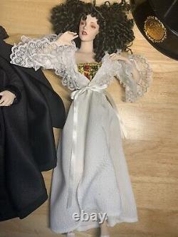 Rare Franklin Mint Heirloom Dolls Phantom of the Opera Limited Edition Music Box
