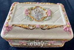 Rare Franklin Mint House of Faberge Once Upon A Dream Musical Jewelry Box