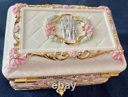 Rare Franklin Mint House of Faberge Once Upon A Dream Musical Jewelry Box
