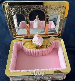 Rare Franklin Mint House of Faberge Once Upon A Dream Musical Jewelry Box