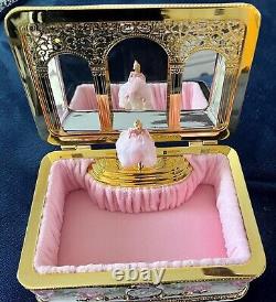 Rare Franklin Mint House of Faberge Once Upon A Dream Musical Jewelry Box