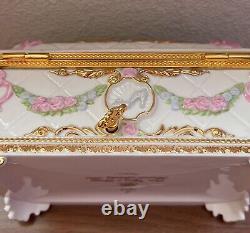 Rare Franklin Mint House of Faberge Once Upon A Dream Musical Jewelry Box