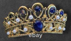 Rare Franklin Mint Sterling Silver Tiara Alexandra Feodorovna Doll Accessory