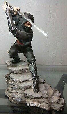 Rare Franklin Mint Sum Nakamura Samurai Shogun & Shadow Ninja Porcelain Figurine