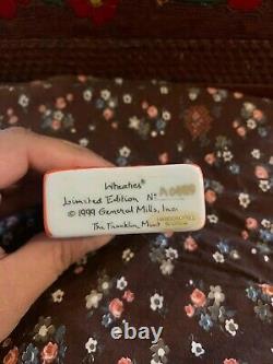 Rare Franklin Mint Wheaties Cereal PHB Porcelain Hinged Box Limited Edition 1999