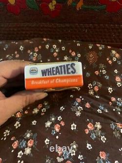 Rare Franklin Mint Wheaties Cereal PHB Porcelain Hinged Box Limited Edition 1999