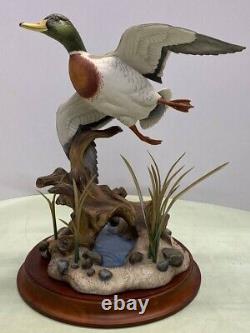 Rare! Franklin Mint north america mallard duck figurines by Anthony J. Rudisil