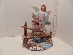 Rare Guardian Angel of Love by Emily Kaufman Porcelain Sculpture Figurine