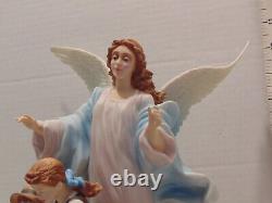 Rare Guardian Angel of Love by Emily Kaufman Porcelain Sculpture Figurine