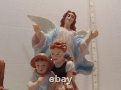 Rare Guardian Angel of Love by Emily Kaufman Porcelain Sculpture Figurine