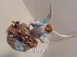 Rare Guardian Angel of Love by Emily Kaufman Porcelain Sculpture Figurine