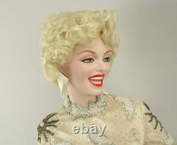 Rare Huge 24 Franklin Mint Ultimate Marilyn Monroe Porcelain Doll Flawless MIB