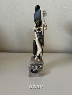 Rare Mistress Of Death Franklin Mint Porcelain Sculpture Statue #962 By Brom