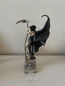 Rare Mistress Of Death Franklin Mint Porcelain Sculpture Statue #962 By Brom