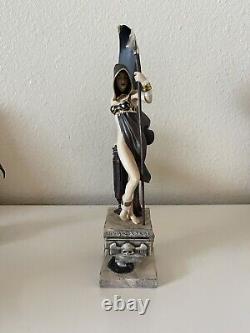 Rare Mistress Of Death Franklin Mint Porcelain Sculpture Statue #962 By Brom