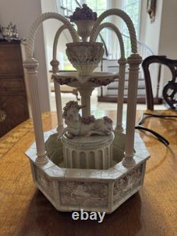 Rare Steve Read Franklin Mint Fountain Of The Unicorn, 2001, Working