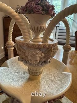 Rare Steve Read Franklin Mint Fountain Of The Unicorn, 2001, Working