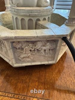 Rare Steve Read Franklin Mint Fountain Of The Unicorn, 2001, Working