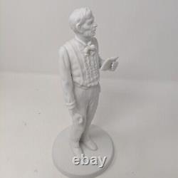 Retired 1980's Abraham Lincoln White Porcelain Figurine Franklin Mint N. I. B#207