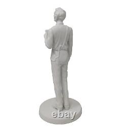 Retired 1980's Abraham Lincoln White Porcelain Figurine Franklin Mint N. I. B#501