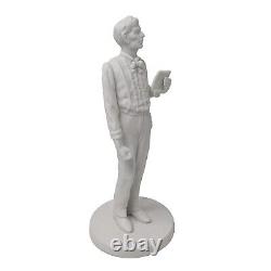 Retired 1980's Abraham Lincoln White Porcelain Figurine Franklin Mint N. I. B#501