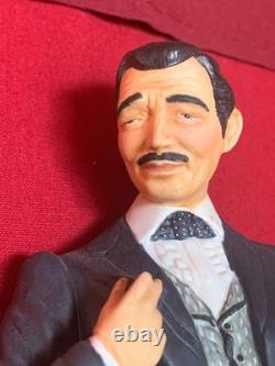 Rhett Butler And Scarlett O'Hara Franklin Mint painted Porcelain Figurines