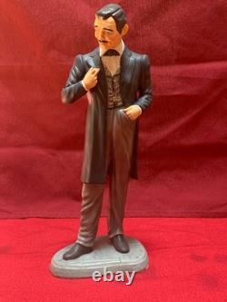 Rhett Butler And Scarlett O'Hara Franklin Mint painted Porcelain Figurines