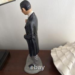 Rhett Butler And Scarlett O'Hara Franklin Mint painted Porcelin Figurines