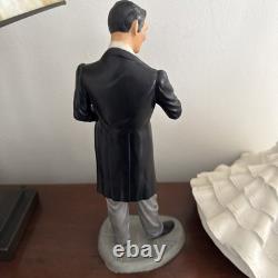 Rhett Butler And Scarlett O'Hara Franklin Mint painted Porcelin Figurines