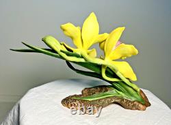 Ronald Van Ruyckevelt Angelica Orchid Franklin Mint Porcelain 1986