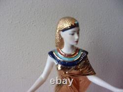 SELKET. THE GODDESS OF MAGIC 10 FIGURINE with 24K GOLD TRIM BY FRANKLIN MINT