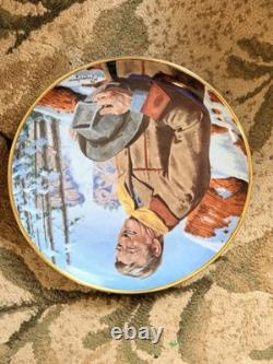 SET Lot Of 26 Franklin Mint Heirloom John Wayne Robert Tanenbaum Limited Plates