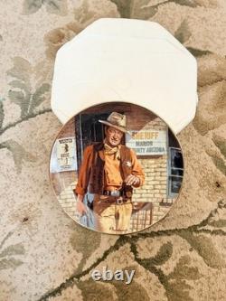 SET Lot Of 26 Franklin Mint Heirloom John Wayne Robert Tanenbaum Limited Plates