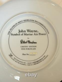 SET Lot Of 26 Franklin Mint Heirloom John Wayne Robert Tanenbaum Limited Plates