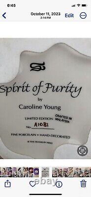 SPIRIT OF PURITY by CAROLINE YOUNG LIMITED-EDITION A1081/THE FRANKLIN MINT