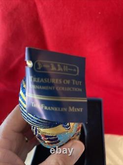 Sarcophagus Treasures of Tut Christmas Ornament Franklin Mint Rare 8