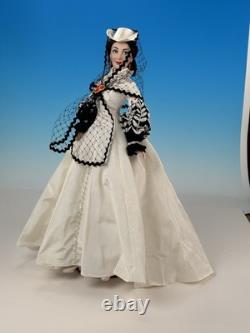 Scarlett OHara Honeymoon, Franklin Mint Gone With The Wind Porcelain Doll (22in)