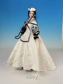 Scarlett OHara Honeymoon, Franklin Mint Gone With The Wind Porcelain Doll (22in)