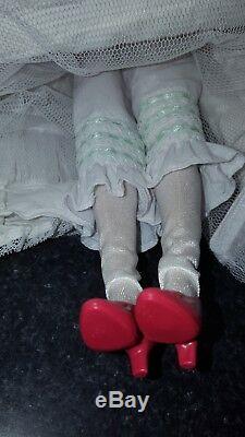 Scarlett O' Hara Franklin Mint Gwth Porcelain Bisque 19 Doll Love Of Tara