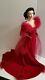 Scarlett O'hara Gone With The Wind Porcelain Doll 22 Tall In Red Dress
